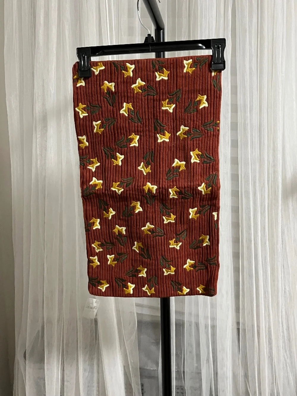 West Elm. Maggie Haddley Tossed Tulib Pillow Cover. Sz. 12